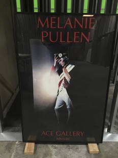 Melanie Pullen - MMVIII - Framed: This is a Lot of 1 piece; Melanie Pullen - MMVIII - Framed - Offset Lithograph Poster; Size: 48.5 x 32.5 x 1.5 in; Issue Year: 2008; ; Condition: Poster: A; Stored: Freestanding.***Please read terms