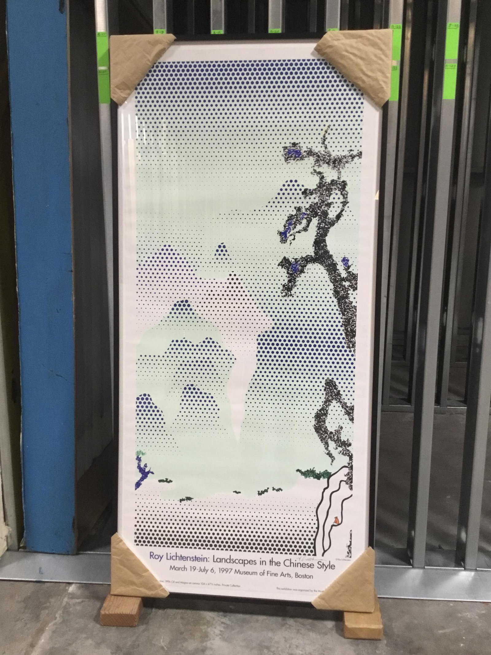 Roy Lichtenstein - Landscapes in the Chinese Style - Framed (Signed) (1 of 1)