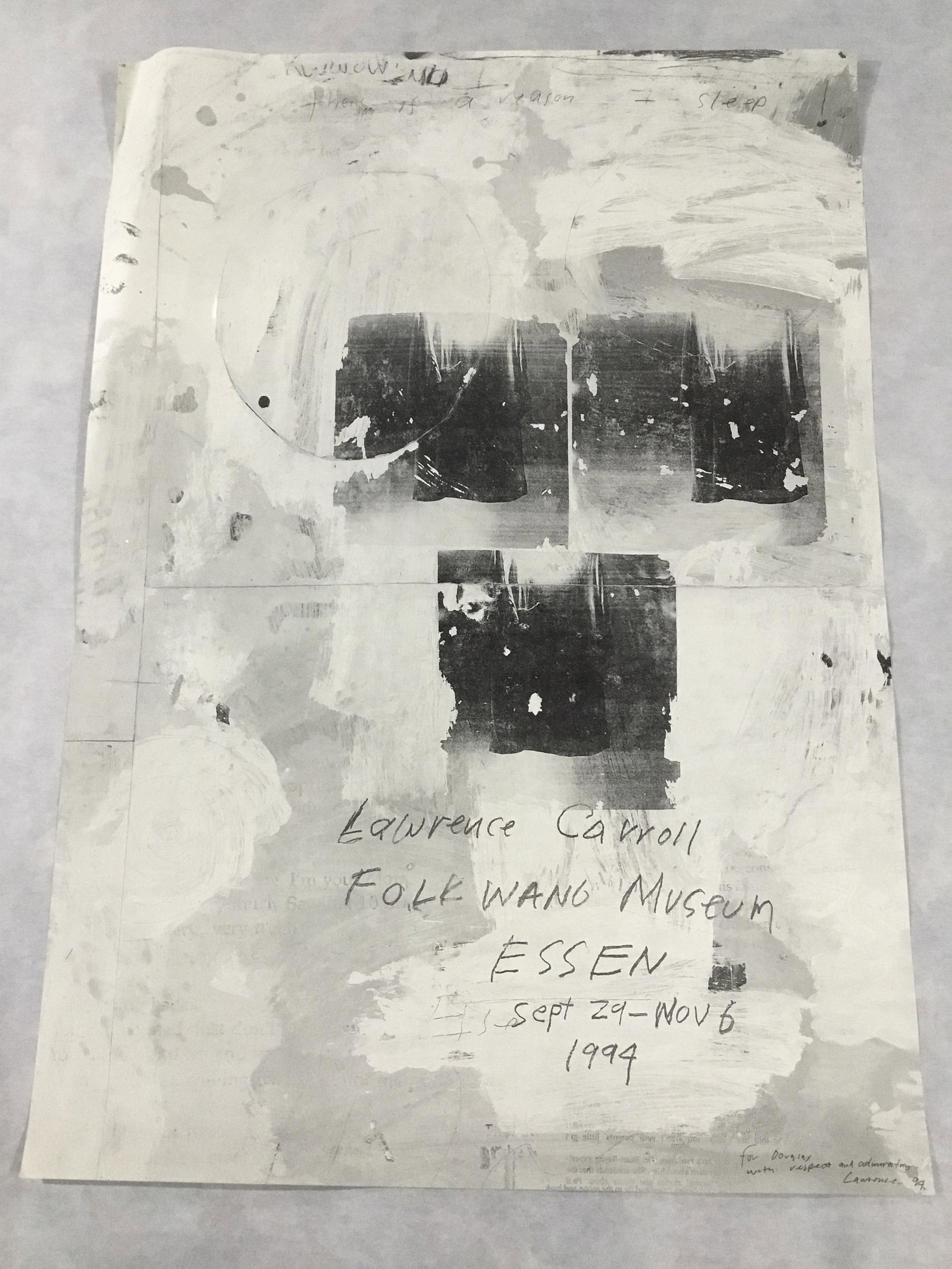 Lawrence Carroll - Lawrence Carroll  (Signed) (1 of 1)