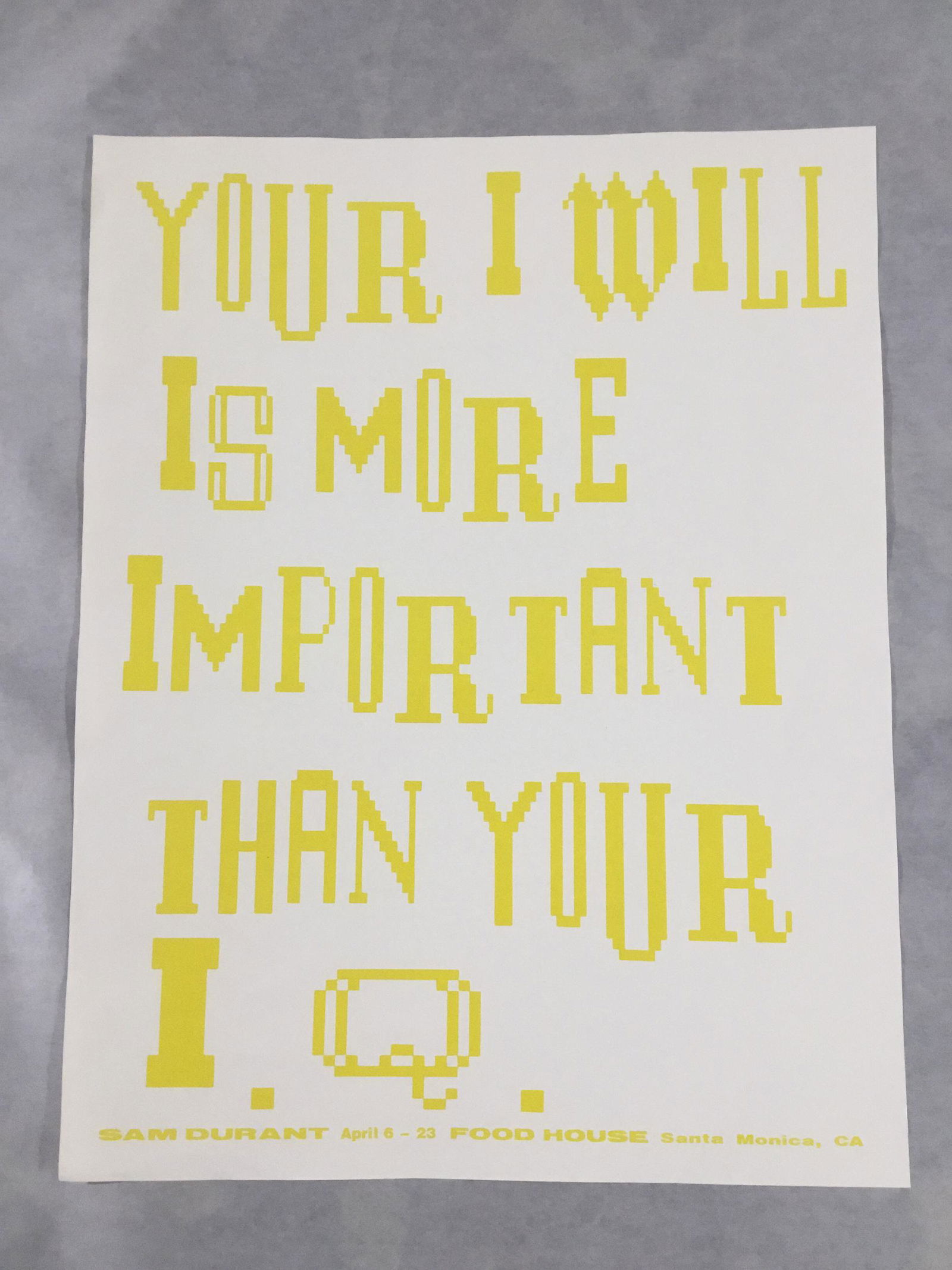 Sam Durant - Food House (1 of 1)