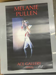 Melanie Pullen - Violent Times (Signed) Qty 6: This is a Lot of 6 pieces; Melanie Pullen - Violent Times - Offset Lithograph Poster; Size: 48" x 32"; Issue Year: 2008; Signed; Condition: A/B; Stored: Flat Bulk.***Please read terms regarding produc