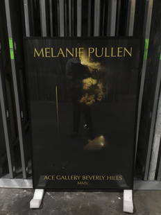 Melanie Pullen - High Fashion Crime Scene - Framed: This is a Lot of 1 piece; Melanie Pullen - High Fashion Crime Scene - Framed - Offset Lithograph Poster; Size: 53.25 x 37 x 1.25 in; Issue Year: 2005; ; Condition: Poster: A; Stored: Freestanding.***P