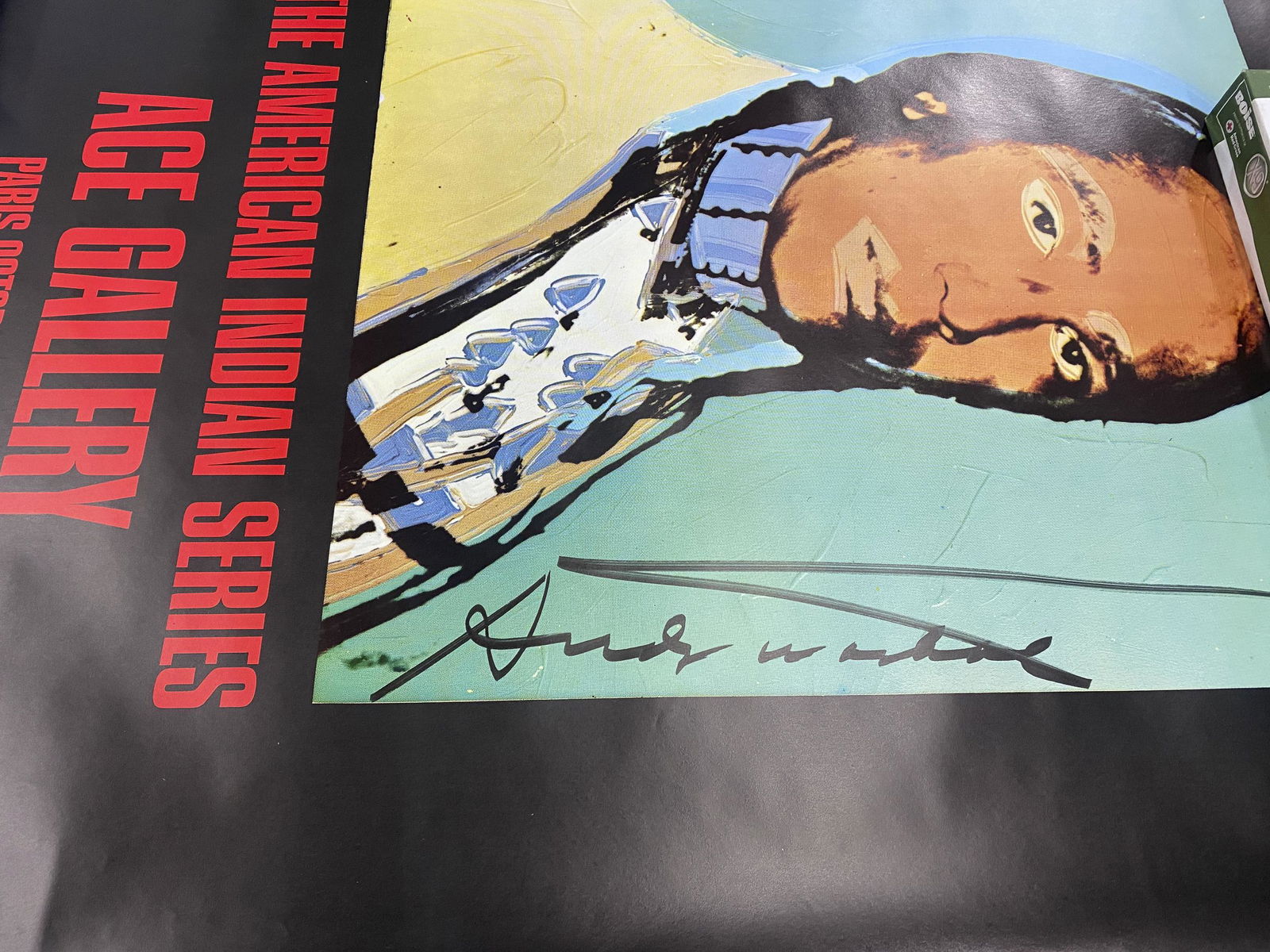 Andy Warhol - American Indian - Black (Signed) Qty 3 (1 of 4)