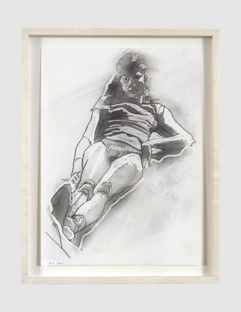 Robert Graham - Conte Crayon on Paper, 'Untitled' (1 of 1)
