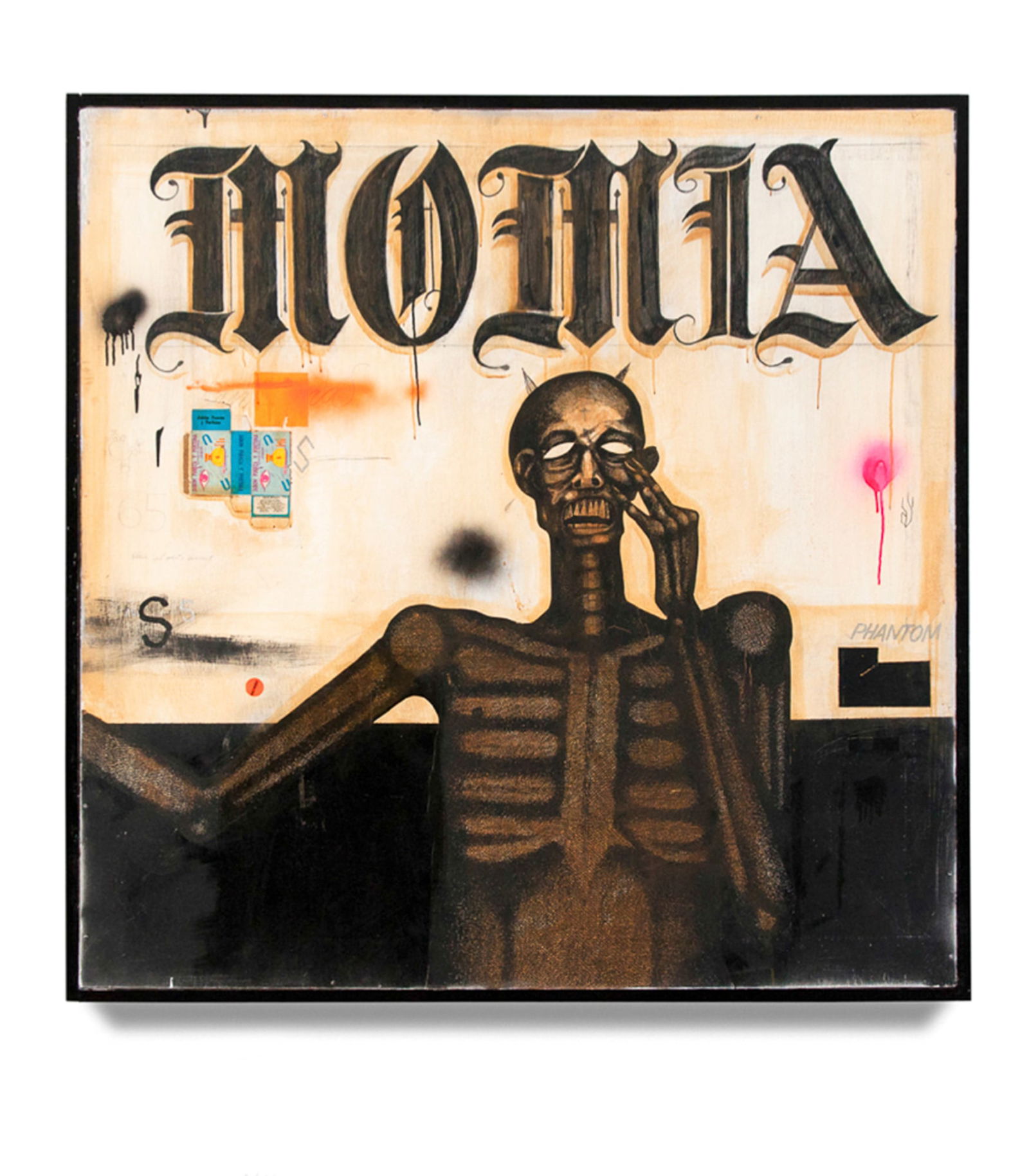 The Date Farmers - Mixed Media on Panel, 'Momia' (1 of 1)