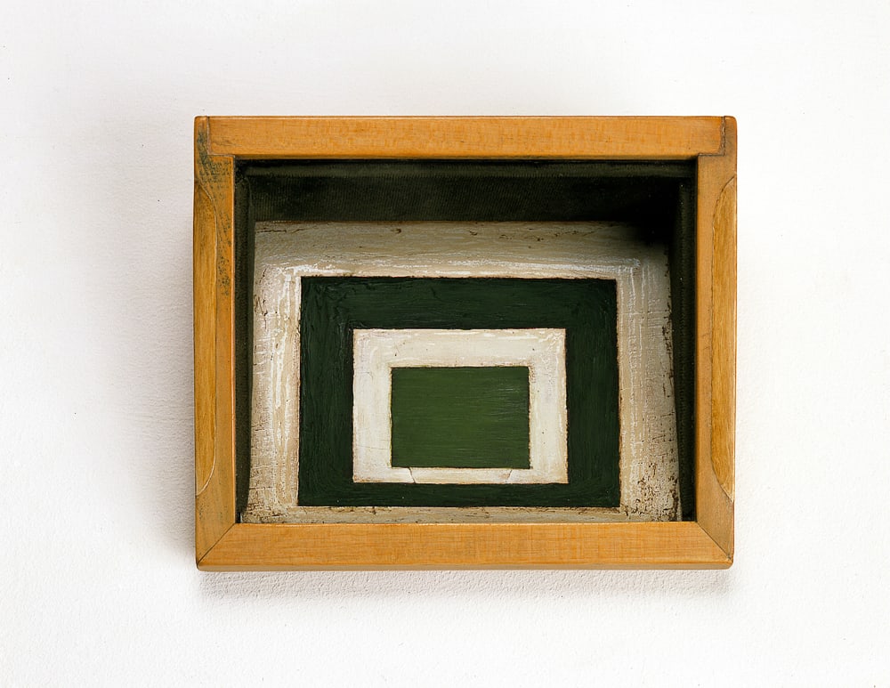 Tim Hawkinson - Oil and Wax on Wood, 'Homage to Albers' (1 of 1)