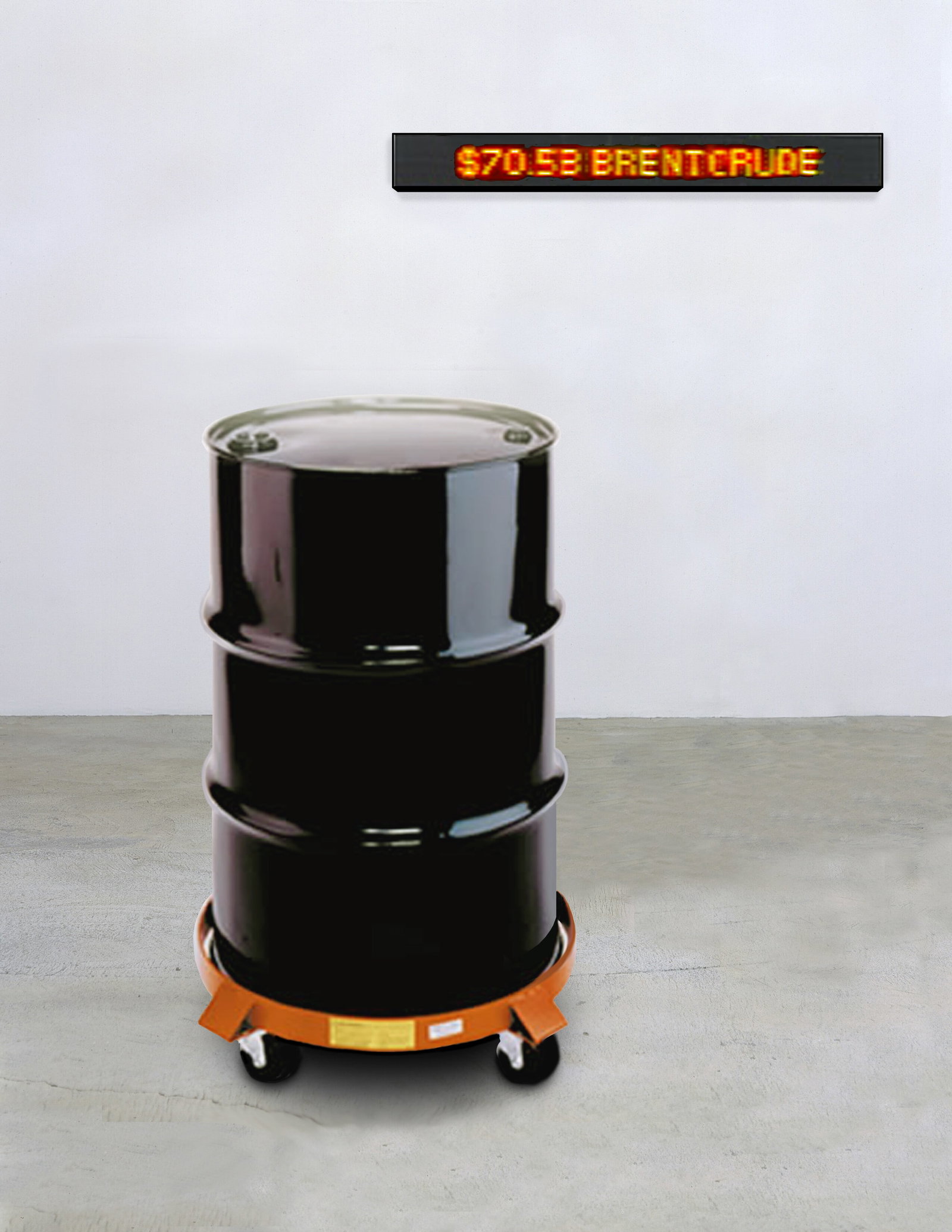 Matt Hope - Installation, 'Barrel of Crude' (1 of 1)