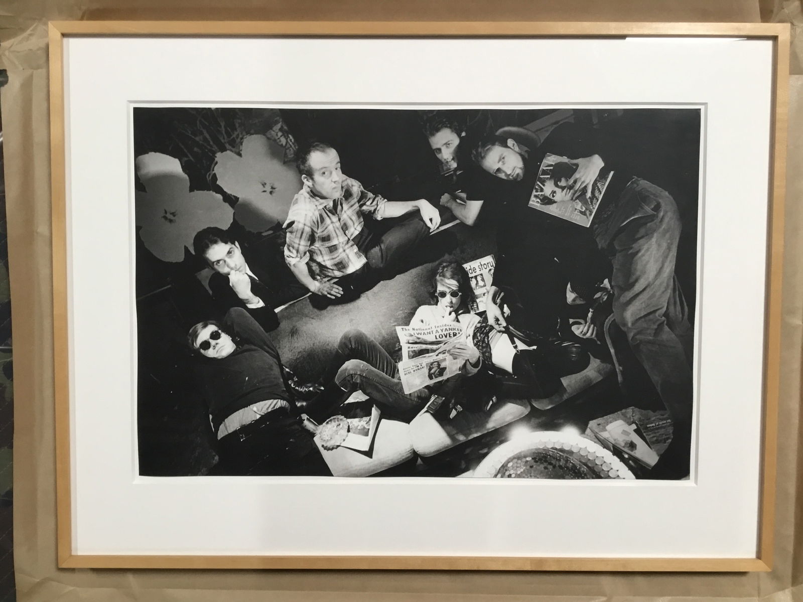 Dennis Hopper - Gelatin Silver Print, 'Andy Warhol and Members of the Factory ' (1 of 1)
