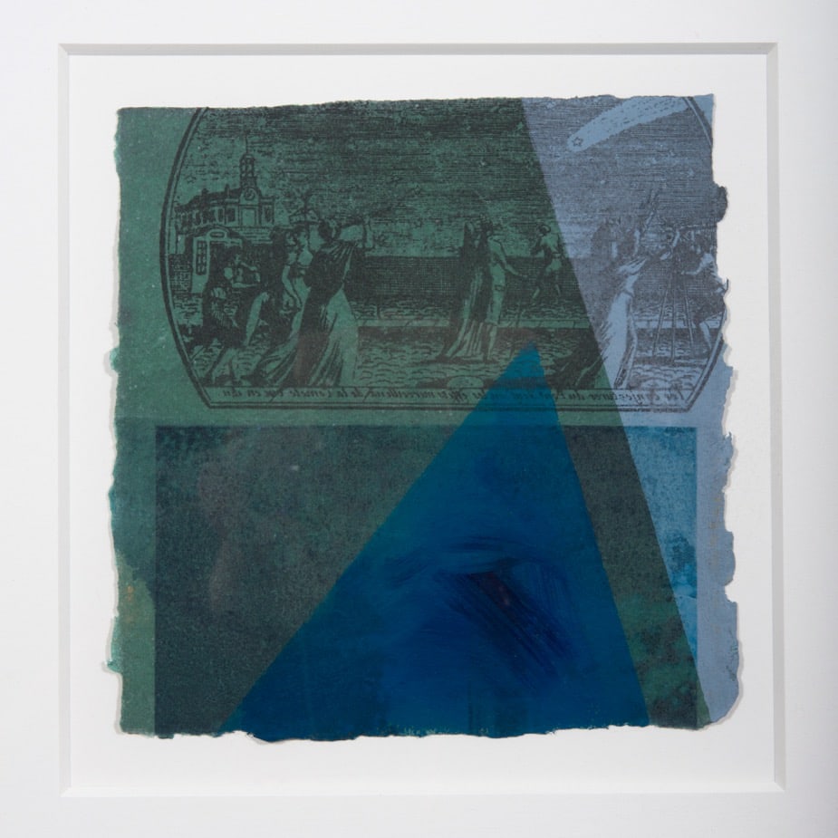 Robert Rauschenberg - Acrylic on Lithograph, 'Snowflake Crime XIX' (1 of 1)