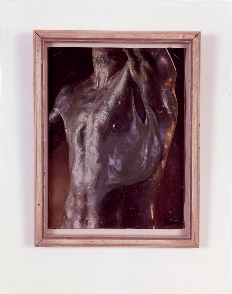 Tim Hawkinson - Plasticine on Book Cover, 'Armpit': Tim Hawkinson - Plasticine on Book Cover, 'Armpit' Date: 1987 Dimensions: 13 x 10 x 1 in Condition: Artwork in very good condition (Please see terms & conditions for more important information regardi