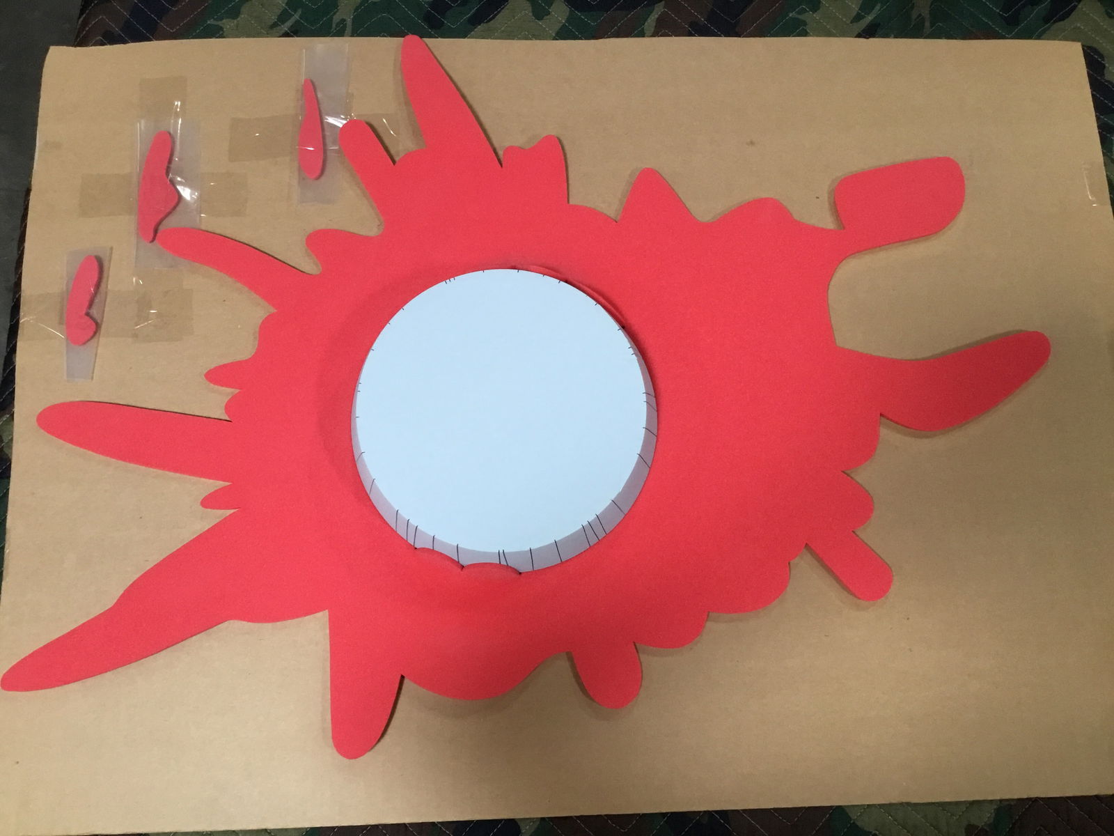 Vincent James - Styrofoam and Acrylic, 'Pie (Red)' (1 of 1)