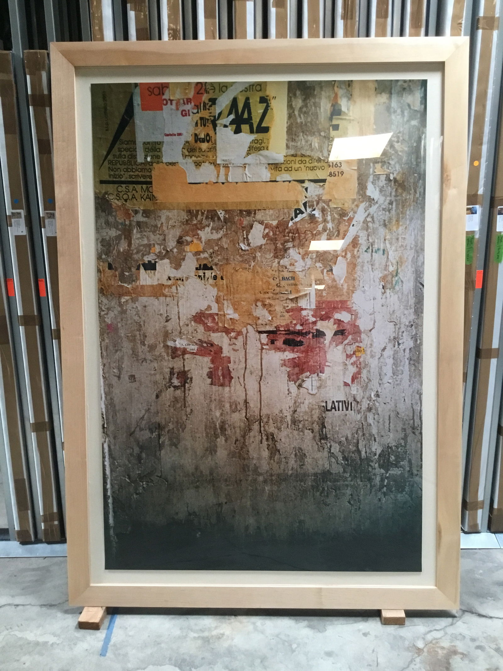 Dennis Hopper - Ilfochrome, 'Venice (Collage, "AAZ")' (1 of 1)