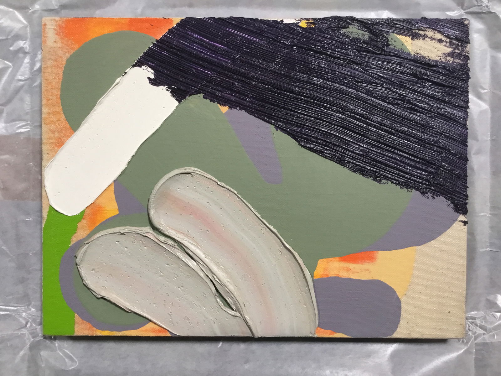 John Millei - Oil and Acrylic on Canvas, 'Happy Birthday Doug ' (1 of 1)