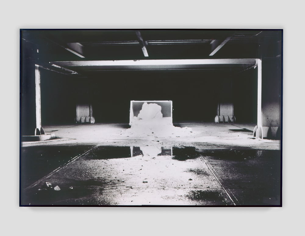 Santiago Sierra - C-Print, 'Documentation of Polyurethane Sprayed Over Waste Vegetables To Maximize (1 of 1)