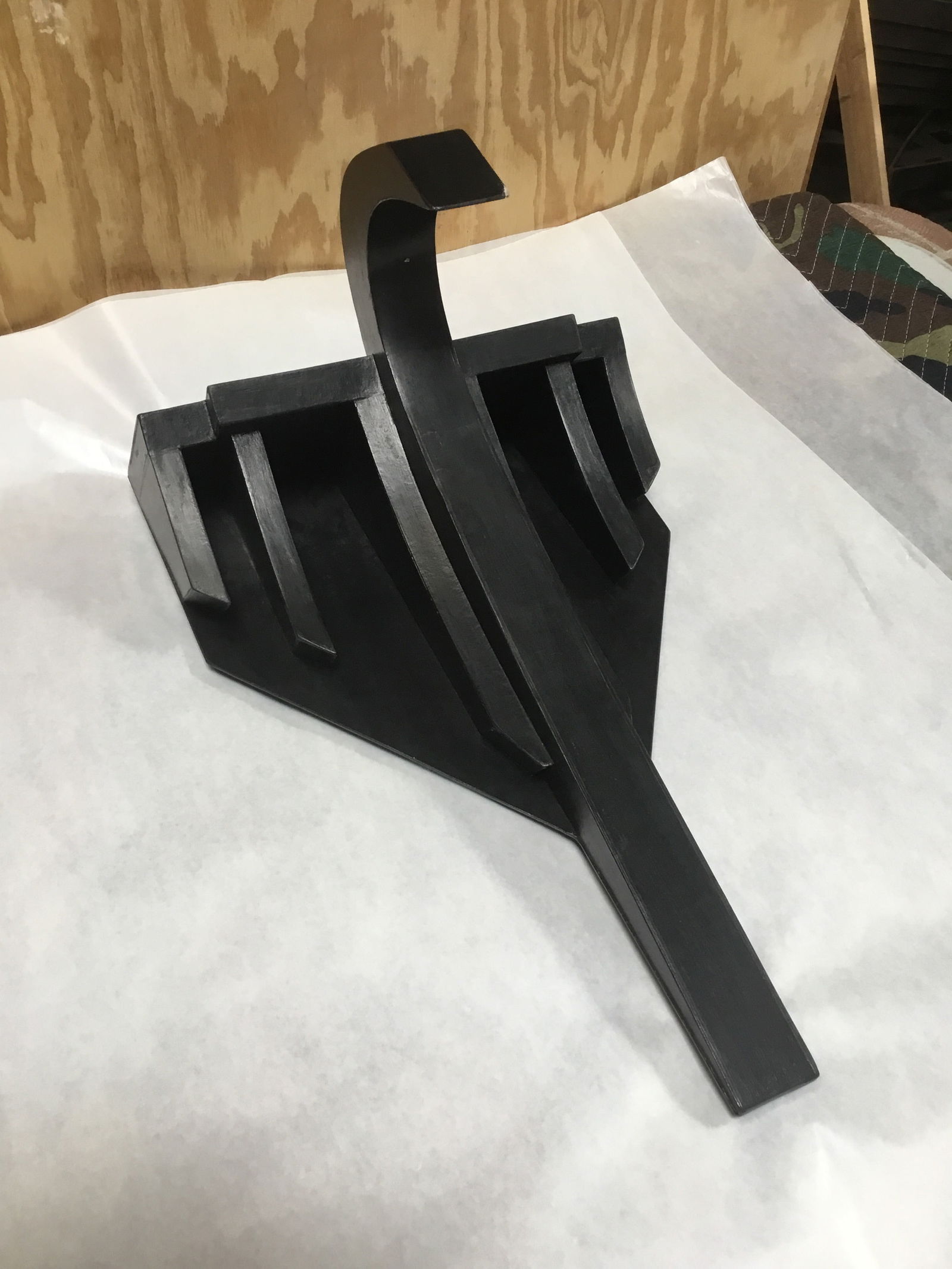 Unidentified Artist - Wood, paint, 'Unknown Title' (1 of 1)