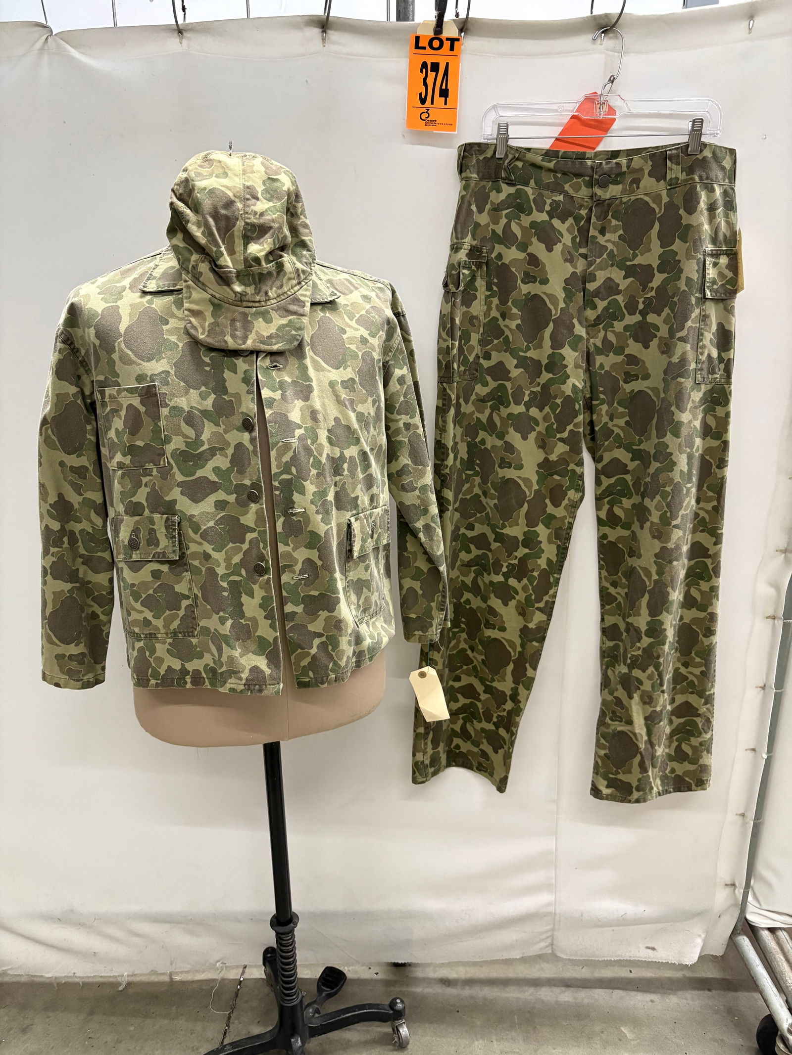 CIA camo sets made for Bay of Pigs movie. Three piece set of matching cap ? Bay of Pigs (1 of 11)