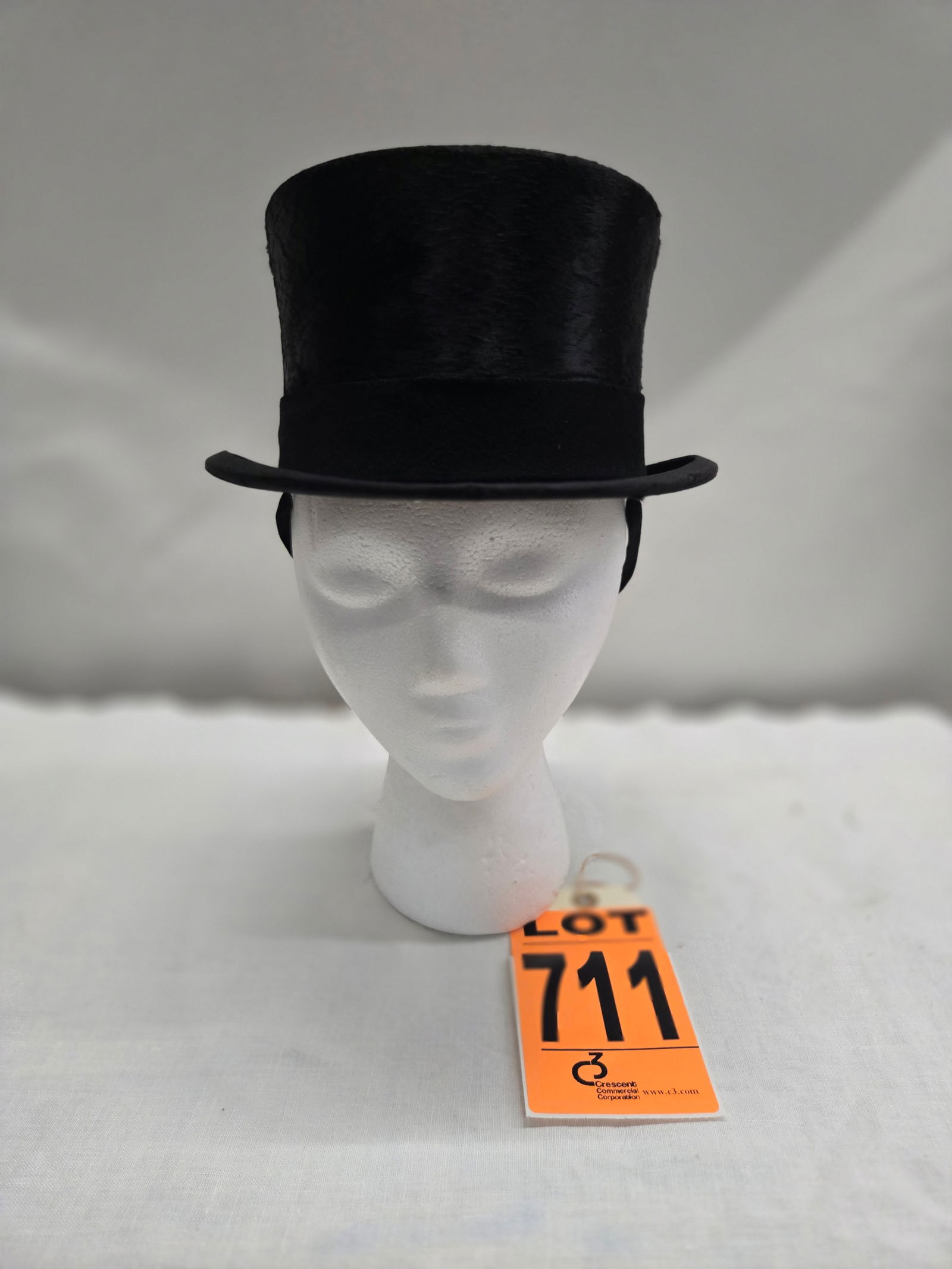 Black Silk Top Hat, A.J Shite Ltd, made in England for Abercrombie & Fitch (1 of 6)