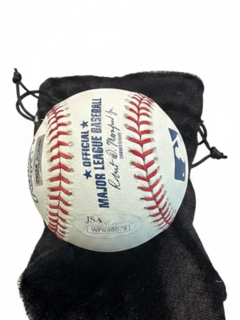 Evan White Autographed Baseball & Cards - 3