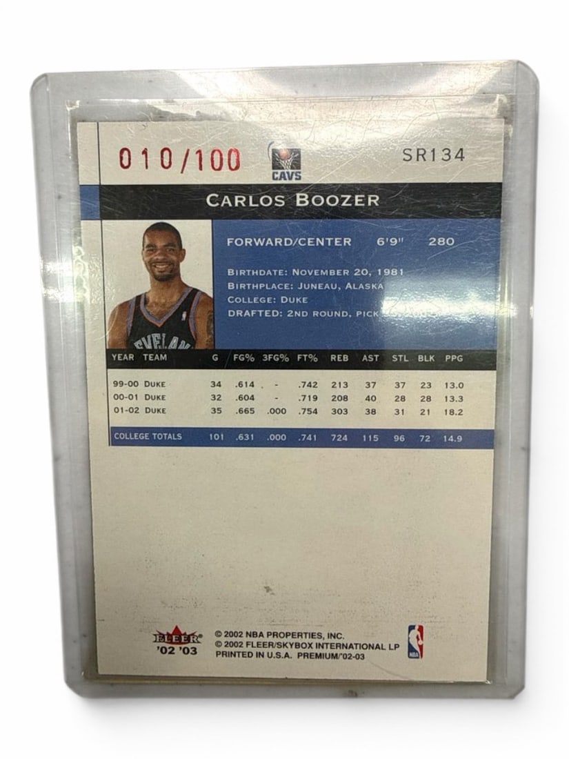 Carlos Boozer Parallel Card - 2