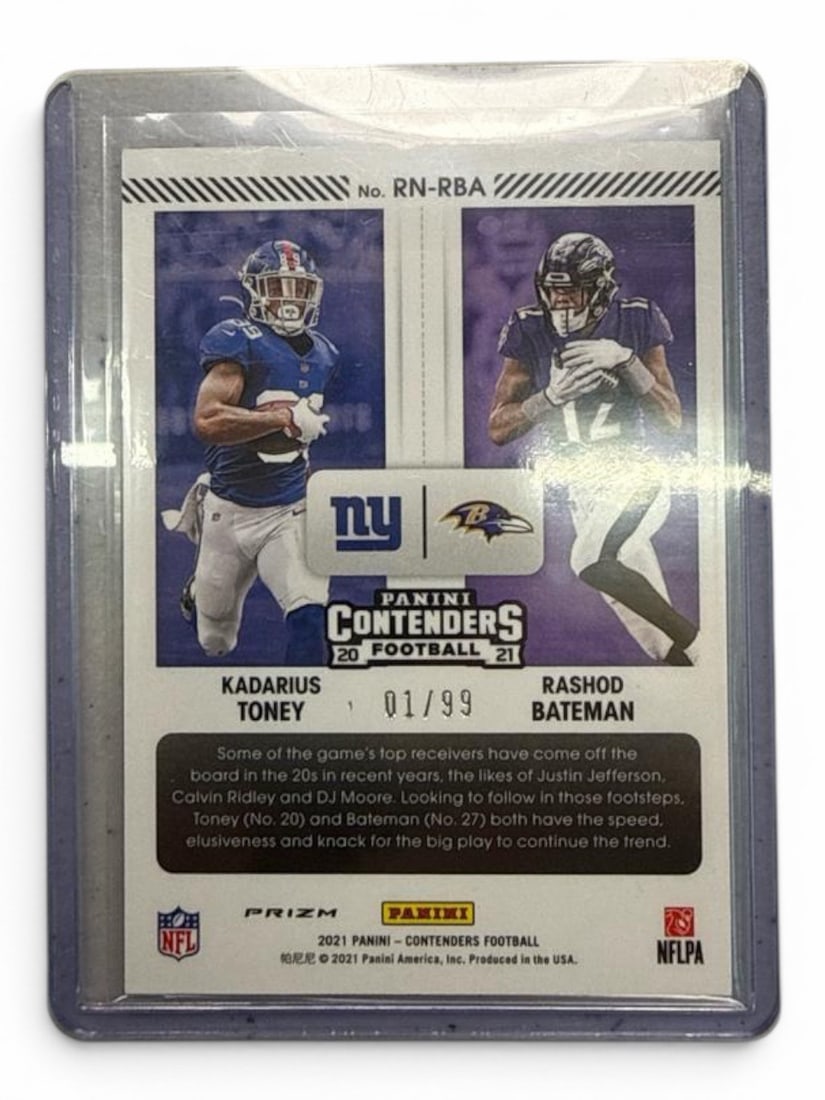 Bateman & Toney Parallel Card - 2