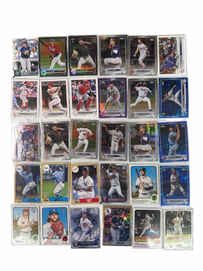 2022 MLB Trading Cards (Qty 7,750+) - 2