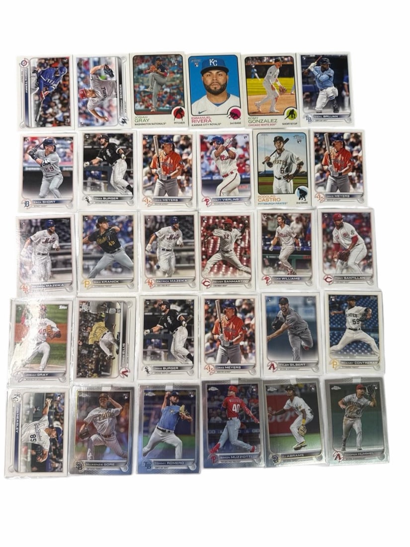2022 MLB Trading Cards (Qty 7,750+) - 7