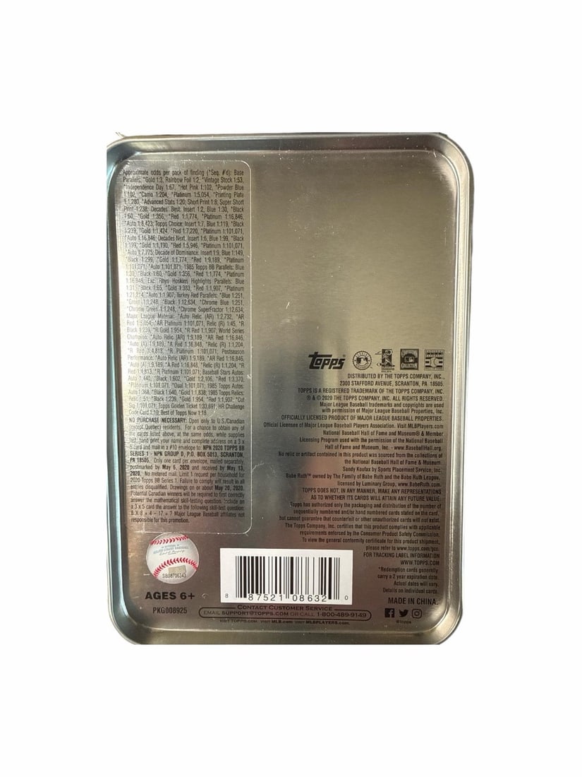108 Card Tins & Boxes, 98 Factory Sealed: Panini NFL & NBA, Topps MLB - 2
