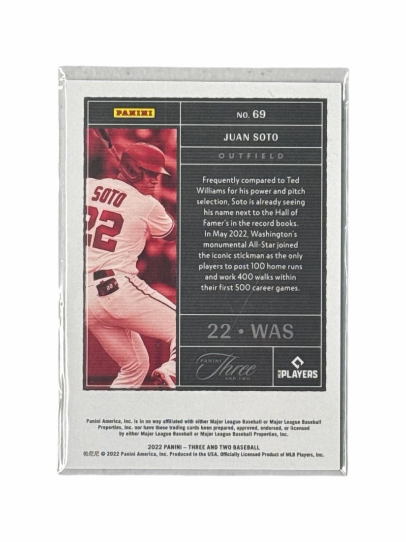 2022 Juan Soto Holo Silver Parallel - 2