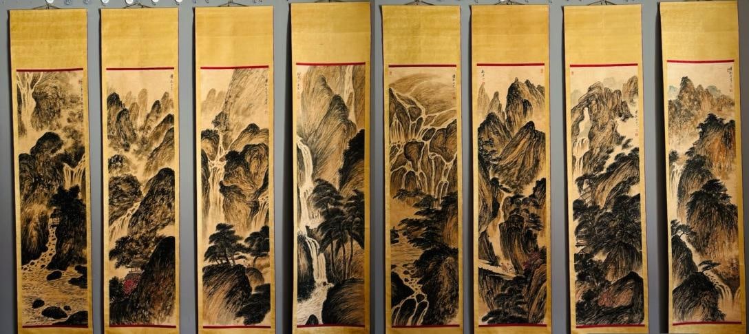 Fu Baoshi Figure Story Painting (1 of 9)