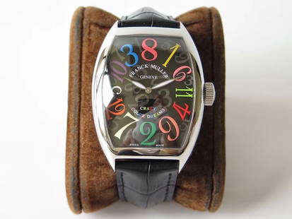 FRANCK MULLER VANGUARD CRAZY HOUR FM2001: FRANCK MULLER VANGUARD CRAZY HOUR FM2001 Movement is running strong and keeping good time. We offer shipping services to customers in more than 118 countries. Our dedicated team expertly handles both