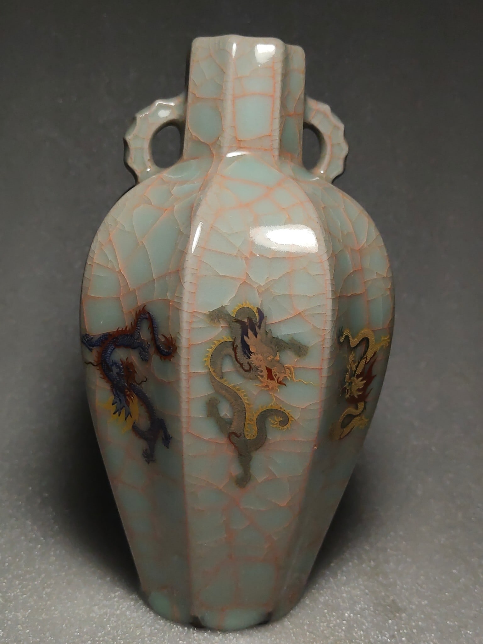 Cracked Ice-like Gold Thread Iron Wire Luminous Appreciation Bottle (1 of 8)