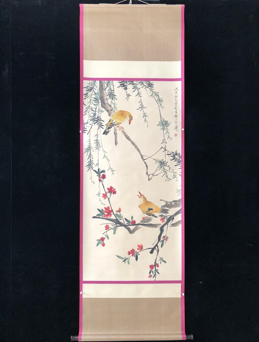 (Wang Xuetao) Flowers and Birds (1 of 8)