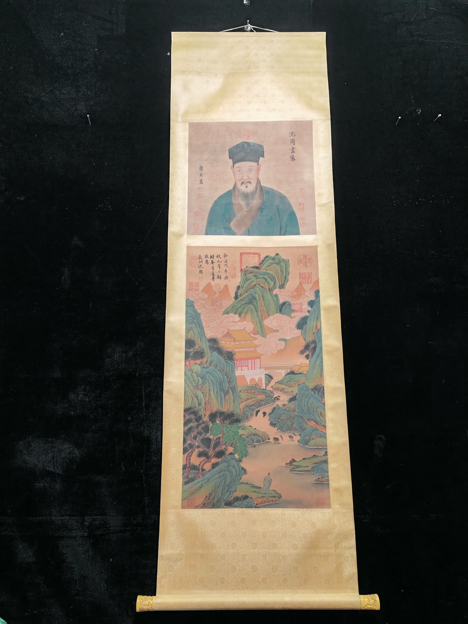 Shen Zhou's landscape (1 of 9)