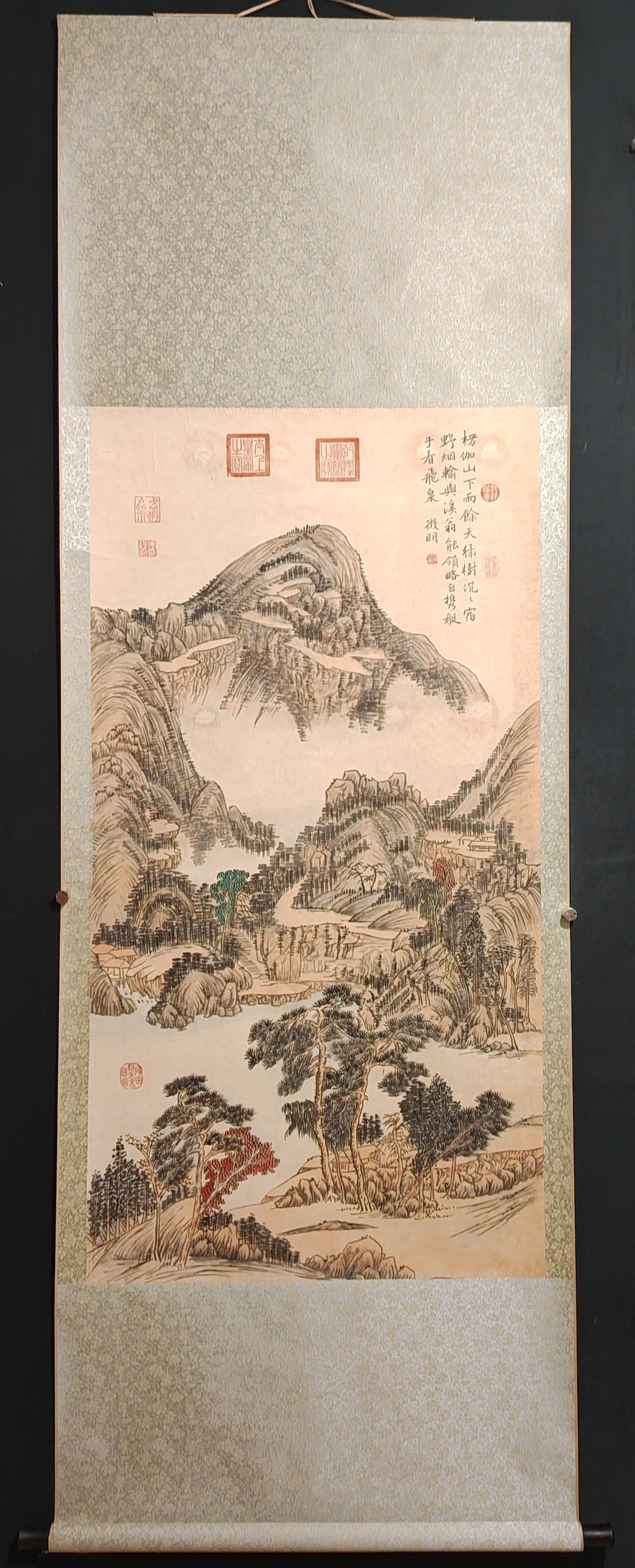 Wen Zhengming's landscape (1 of 9)
