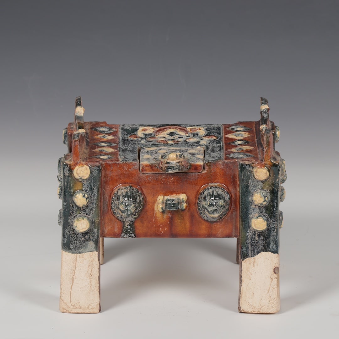 Former Tang Dynasty Sancai Money Box (1 of 9)