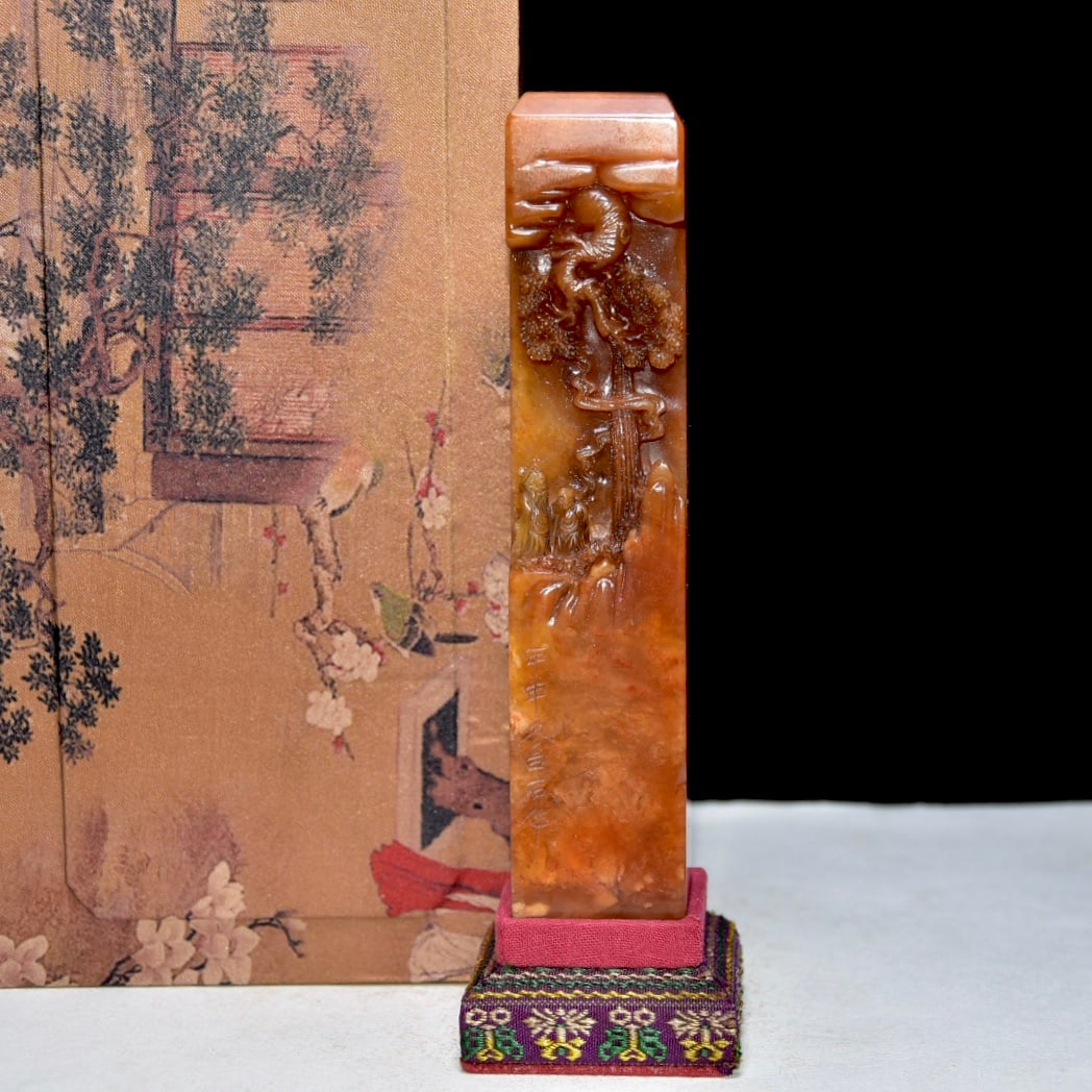 Exquisite collectible Shoushan stone and Tianhuang stone seals (1 of 9)