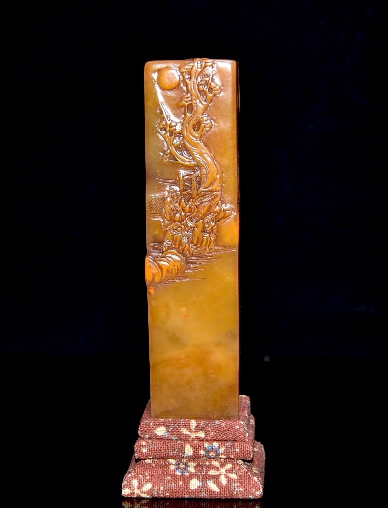 Rare Shoushan stone and Tianhuang stone seals from my old collection (1 of 9)