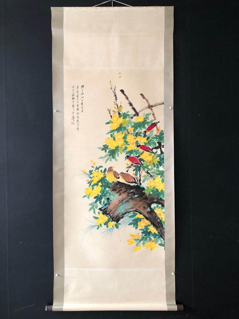 (Wang Xuetao) Flowers and Birds (1 of 8)