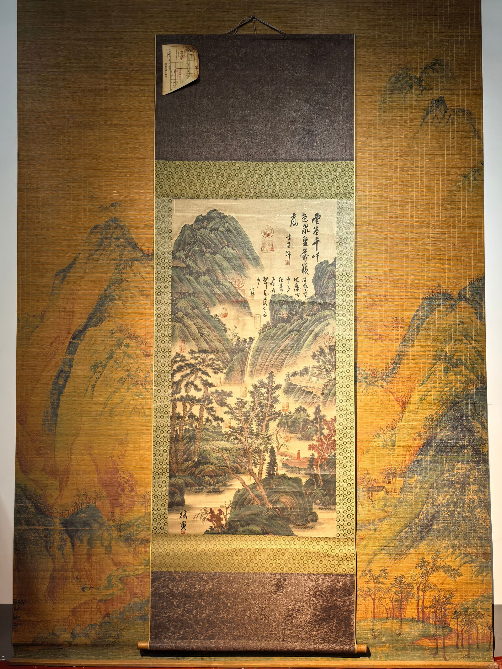 Tang Yin's hand-painted landscape paintings (1 of 11)