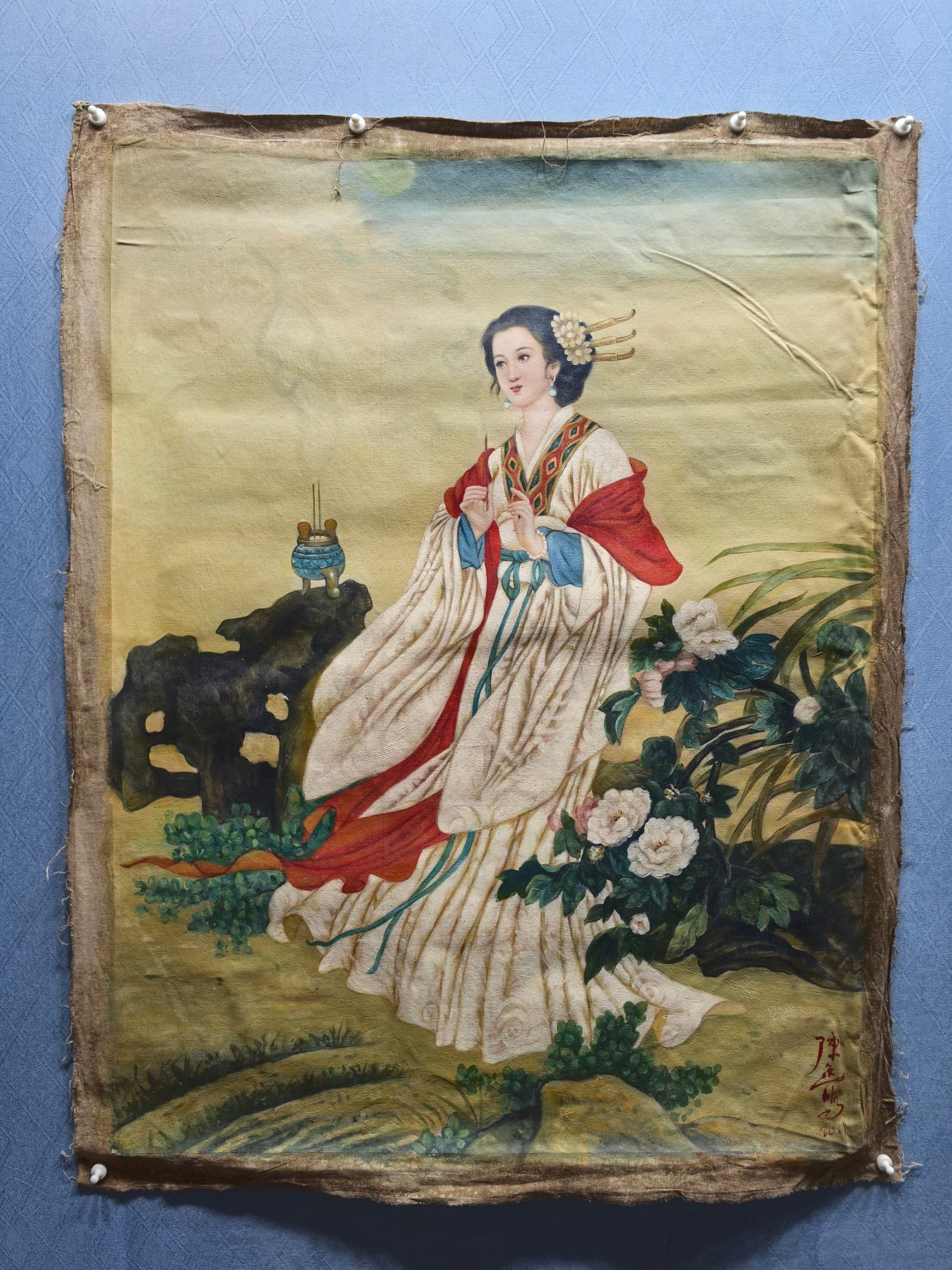 Fine oil paintings by Chen Yifei (1 of 6)