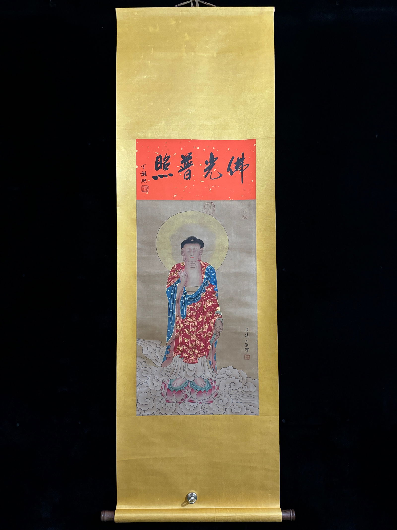 (Buddha statue by Wu Daozi) (1 of 9)