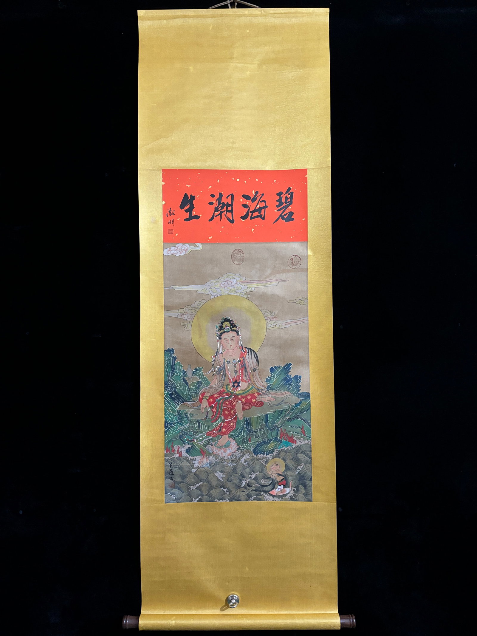 (Buddha statue by Wu Daozi) (1 of 9)