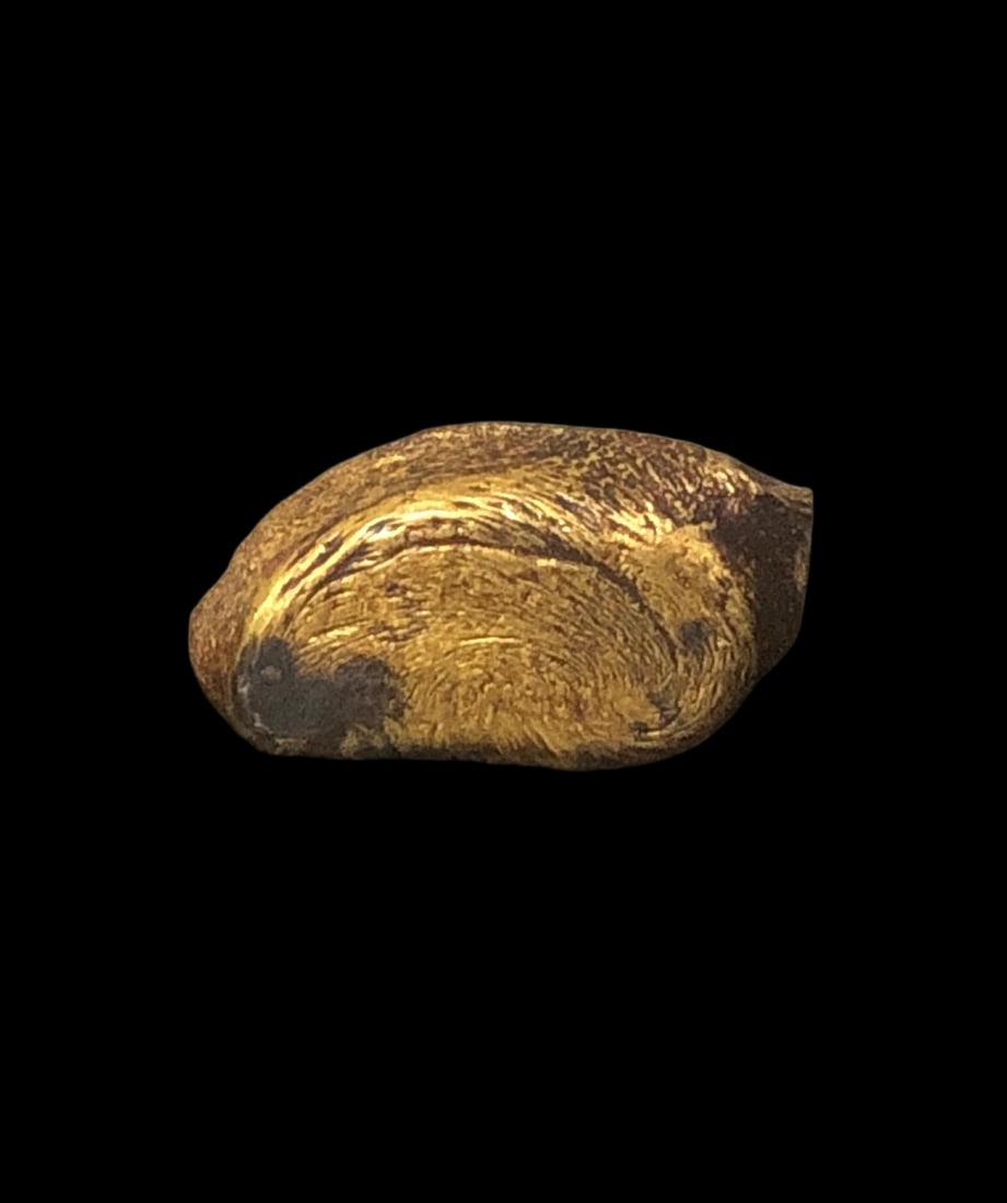Solid gilded gold ingot (1 of 7)