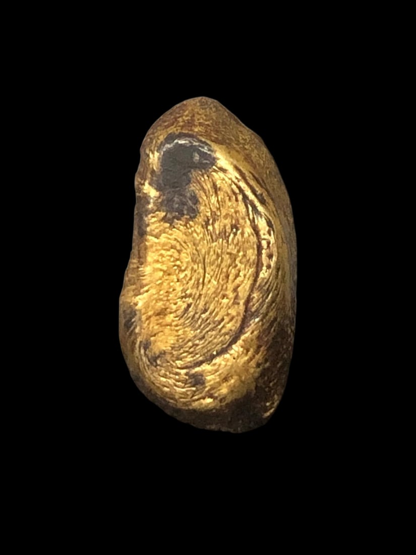 Solid gilded gold ingot - 2