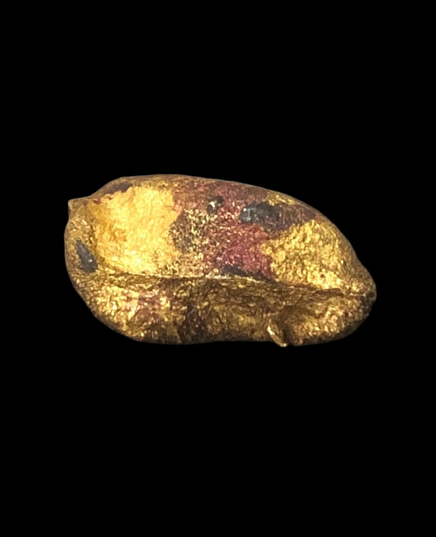 Solid gilded gold ingot - 5