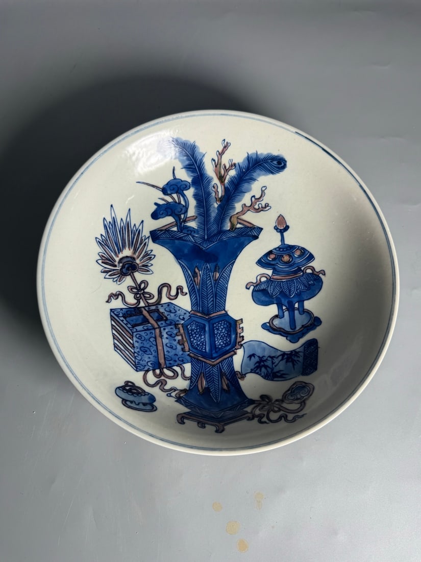 Qing Dynasty antique plate (1 of 4)