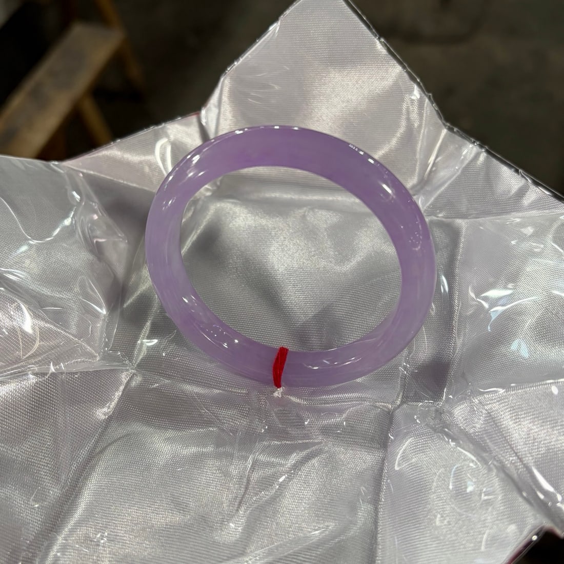 Violet Jadeite Bangle - 3