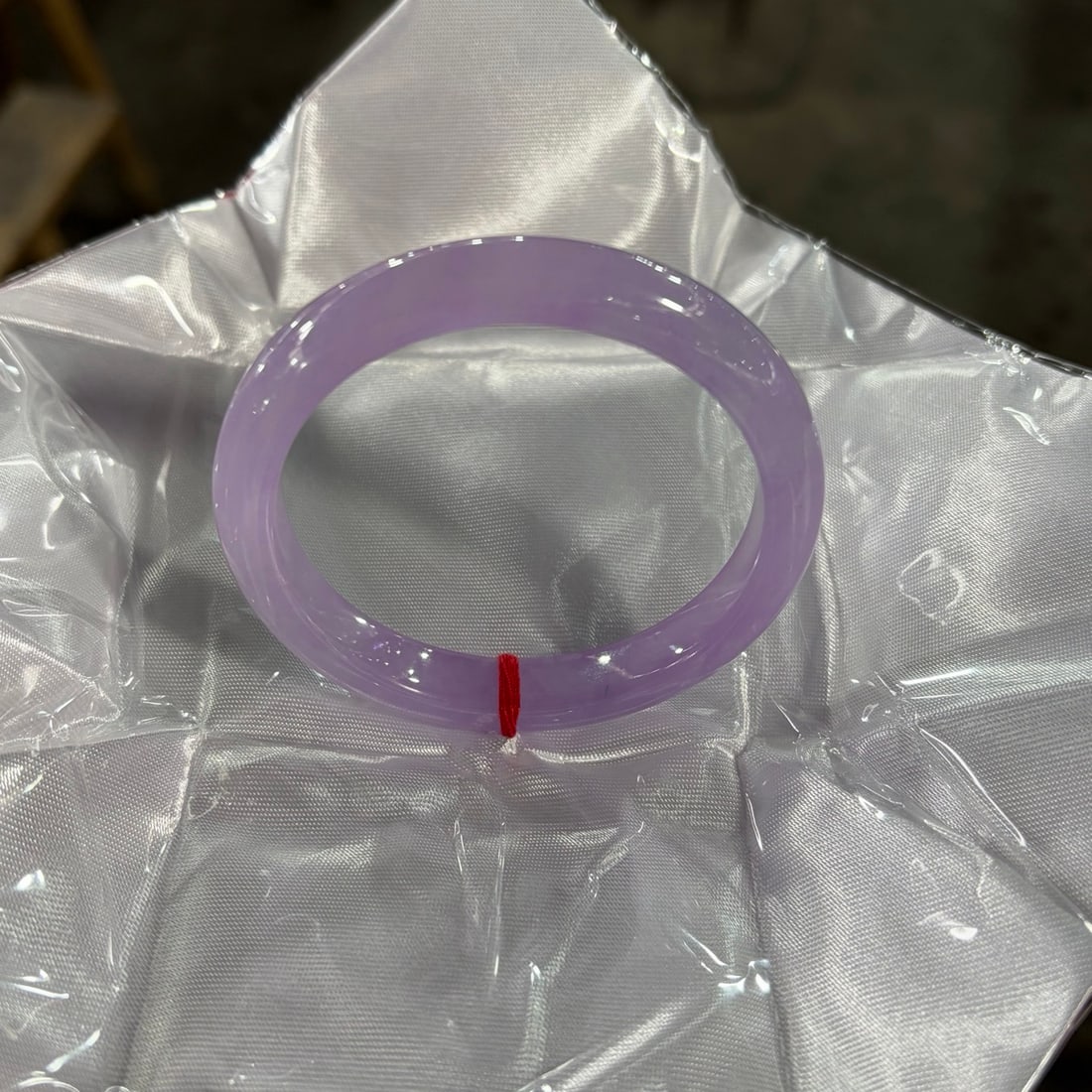 Violet Jadeite Bangle - 5