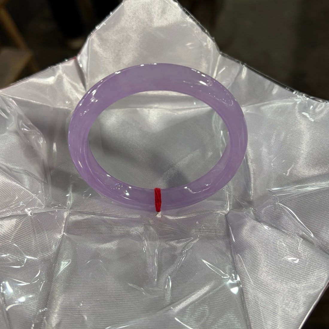 Violet Jadeite Bangle - 9