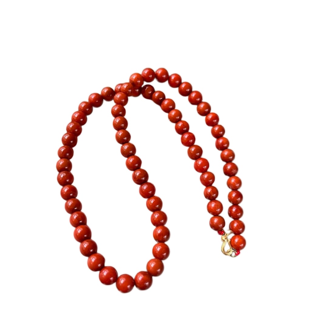 Natural Sichuan Red Agate Necklace (1 of 6)